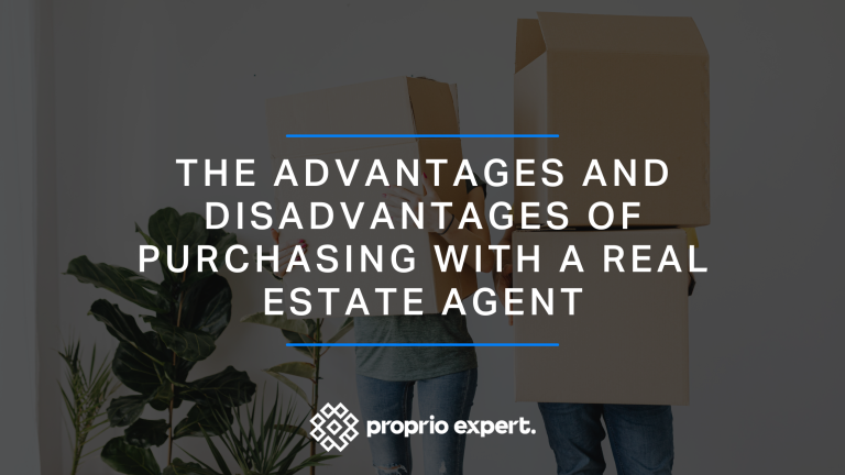 The Advantages and Disadvantages of Purchasing with a Real Estate Agent